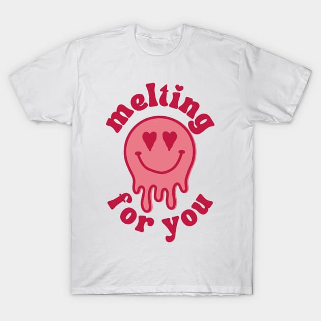 Melting For You Smiley T-Shirt by itskeilabutler